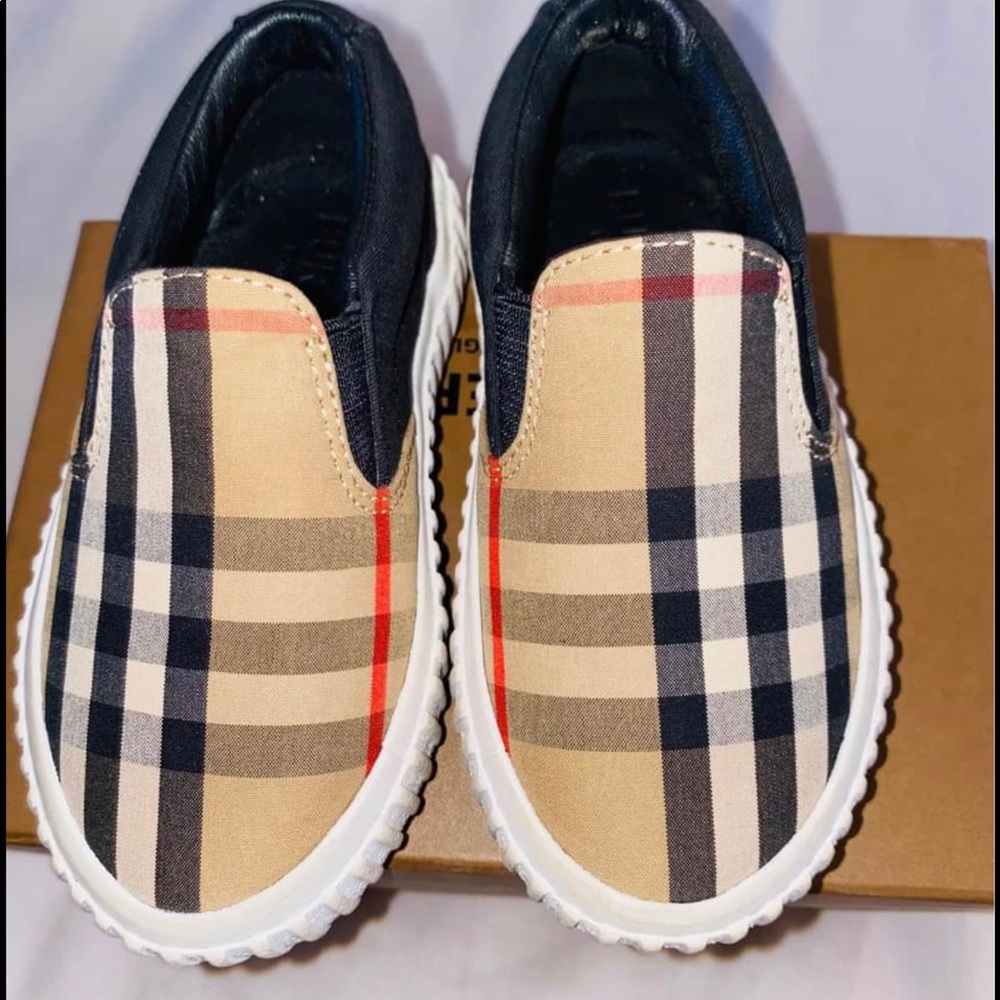 Burberry Unisex Erwin Slip-On Sneakers - Walker, Toddler
